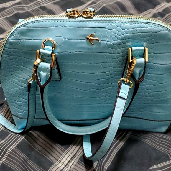 Kate Landry Accessories - Kate Landry Blue Purse